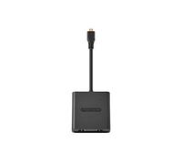 Sitecom CN-355 Adattatore da Micro-HDMI a VGA + Audio per pc, Nero/Antracite