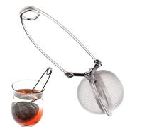 SITER TEA | Colino Da Tè In Acciaio | Infusore Per Tè A Con Catena | Filtro A Maglie Inossidabile Premium 304, Manico Anti -drip Facile, Strumento Di Birra Al Tè A Foglie Sciolte, Regalo Ideale