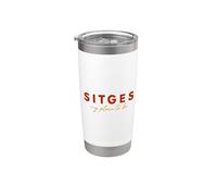 Sitges. My Place to be. Bicchiere termico in acciaio inox doppia parete