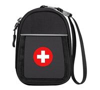 SITHON Medicinali Borsa da Trasporto isolata, Termica Medicinali di Emergenza Custodia per Bambini, Portatile Cover da Viaggio per Auvi Q, Nasal Spray, Allergy Meds, Asthma Inhaler, (Nero)