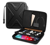 SITHON Tablet Borsa per 11" iPad A16 & iPad Air M3/M2 2025-2024, 11" iPad Pro M4 2024-2018, 10.9"/10.2" iPad, per 11" Samsung Tab A9+, Rigida Protettiva Custodia con Organizer Supporto per Accessori