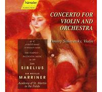 Jean Sibelius Concerto for Violin and Orchestra (Sitkovetsky) (CD) Album