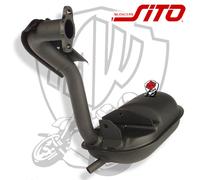 MARMITTA SCARICO SITO PER PIAGGIO VESPA PK 50 XL HP FL2 RUSH N V SITO 0230 OMOL.