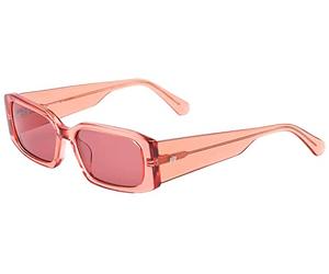 SITO SHADES Inner Vision Retro Rettangolare Non-Polar Occhiali da sole Uomini Donne Divertimento Moda Festival Occhiali da Sole UV 100, Anguria, Taglia unica