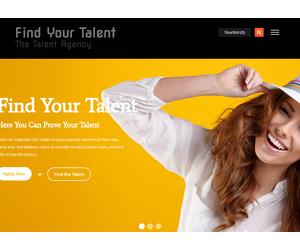 Sito Web di servizi di gestione dei talenti - hosting gratuito - configurazio...