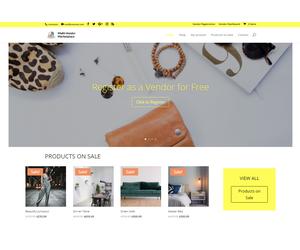 Sito Web multi-vendor, eCommerce e affiliato / configurazione gratuita / host...