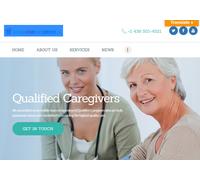 Sito Web per assistenza agli anziani / assistenza domiciliare infermieristica...