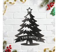 Sitorour Crea il tuo cartello regalo per Natale da parete Arr albero di Natale compleanno per lei decorazioni di nozze