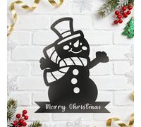 Sitorour Make A Sign Custom Snowman DecoracióN De Navidad Wall Decor Art Womens Birthday Custom Wedding Sign