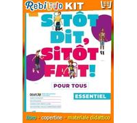 SITOT DIT, SITOT FAIT ESSENTIEL Livre de l’élève et cahier Essentiel + Parler culture en poche con Educazione Civica e Agenda 2030 + Examen + eBook (9788853022097) - Libro Scolastico + Kit