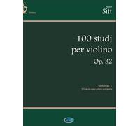 Sitt Hans. 100 studi, Op. 32, per violino. Vol. 1 (spartiti musicali)