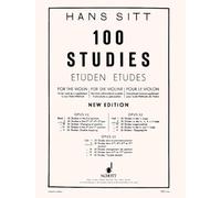 Sitt Hans 100 STUDIES FOR VIOLIN - 100 STUDI PER VIOLINO op 32 Vol. 2 - ed. Eulenburg