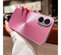 Sitthyw Custodia per iPhone 12 Ultra Sottile Custodia iPhone 12 Slim Case CD Aurora Pattern Design Custodia Protettiva Leggera PC + Antigraffio TPU Bumper Cover Antiurto Custodia HardCase Rosa