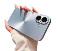 Sitthyw Custodia per iPhone Air, ultra sottile, motivo CD Aurora, custodia protettiva leggera e antigraffio, antiurto, in TPU, antiscivolo, bumper rigido PC Back Ultra Slim Fit Case, Rosa-Lila