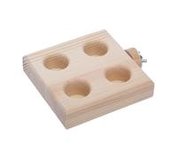 Sittich - Giocattoli per mangimi, divertenti giochi di ricerca del legno naturale - Giocattoli interattivi per uccelli | Per interni esterni balcone terrazza giardino voliera