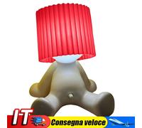 Sitting Little Naughty Boy Desk Lamp Rechargeable Night Light (Red Love Tag) IT
