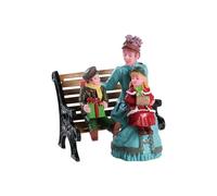 Lemax 82606 Figurina del villaggio di Caddington: seduti insieme