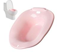 Sitz Bath 16x14x3 Sitz Bath pieghevole resistente al calore dopo il parto con otto fori portatili a prova di fuoriuscite Elementi essenziali postpartum per sedile del WC, Cura, Style1