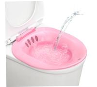 Sitz Bath Bidet portatile Sedile WC Bidet portatile per attacco WC Adatto a per ferite postpartum, emorroidi, stile di cura perineale 1..