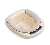 Sitz Bath per emorroidi, sollievo post-parto, design pieghevole con seduta larga, ciotola profonda, compatibile con sali da bagno Sitz