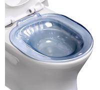 Sitz Bath per la toilette domestica Cassaforte portatile sopra la toilette Sitz Bath per cura privata delle emorroidi domestiche dopo il parto