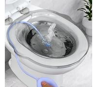 Sitz Baths - Sedile da bagno Sitz - Sedile WC per cure post-partum, anziani, disabili o trattamento emorroidi - mitigare le infezioni e alleviare l'infiammazione
