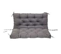 Sitzauflage - Cuscino impermeabile per panca da giardino, per esterni e interni, colore: grigio, 150 x 100 x 10 cm, comodo coprisedile per mobili da patio