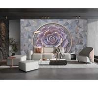 siuayosdj Carta da parati 3d Camera da letto Soggiorno Decorazione Pittura Bella Musica Graffiti Sfondo Carta da parati, 3D, 430x300cm