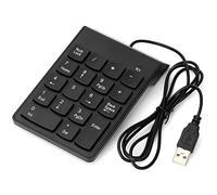SIUKE Tastierino numerico USB cablato 18 tasti Mini tastiera digitale sostitutiva per PC portatile iMac/Mac Pro//Air/Pro