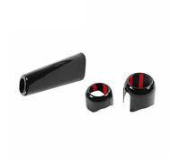 Siuku Accessori Interni Auto Compatibile con Jeep per Wrangler JL per Gladiator JT 2018 2019 2020 2021 2022 2023 Auto Freno a Mano Pomello del Cambio Testa Decorazione Copertura(4)