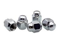 Siuku Dadi Ruota Compatibile con Subaru per Forester per Crosstrek per Outback per WRX 2005-2019 Bullone mozzo Ruota Dado Ruota M12x1.25 28171AJ000(5pcs Nuts)