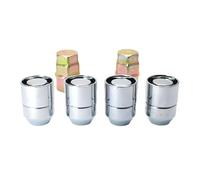 Siuku Dadi Ruota Compatibile con Subaru per Forester per Outback per Legacy per Impreza 4 Dadi + 2 Chiavi M12x1,25 1,25 Dadi antifurto per Ruote Dadi Adatti