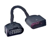 Siuku Presa Cablaggio Auto Compatibile con Golf 7.5 1 Pz. Cablaggio di Conversione da 10P A 14P 1J0973837 6R0973735 Cavo Adattatore per Modifica Fari