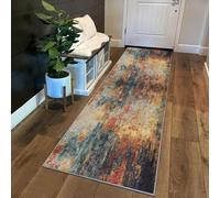 Siunwdiy Tappeto da Cucina Passatoia Antiscivolo Lavabile 2 Metri Tappeto Cucina Antiscivolo Colorato Tappeto Cucina Stretto e Lungo Tappeto Corridoio Runner Per Casa,Camera da Letto,70x200cm