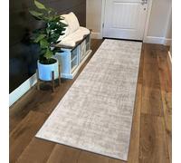 Siunwdiy Tappeto da Cucina Passatoia Antiscivolo Lavabile,Tappeto Cucina Antiscivolo Tappeto Cucina Stretto e Lungo Tappeto Corridoio Runner Per Casa Cucina,Camera da Letto,Beige,50x260cm