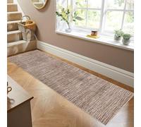 Siunwdiy Tappeto da Cucina Passatoia Antiscivolo,Tappeto Cucina Lavabile Marrone chiaro Tappeto Cucina Stretto e Lungo Tappeto Corridoio Runner Per Casa Cucina,Camera da Letto,Brown a,50x200cm