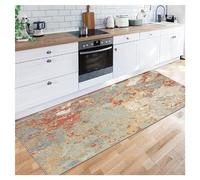 Siunwdiy Tappeto Passatoia Corridoio Cucina Lavabile Antiscivolo Tappeto cucina Marrone, fondo in gomma,al 1.5 Metri per Salotto Camera da Letto Ingresso Interno，60X150CM