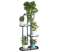 SIUQCGIPRT Stand di Piante, Portavasi, portavasi in Metallo, portavasi per Fiori, portavasi per Erbe aromatiche, portavasi, espositore per Interni ed Esterni, per la casa