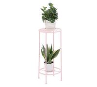 SIUQCGIPRT Stand di Piante, Supporto per fioriera, Supporto per fioriera, Supporto Decorativo per Piante da Giardino e casa (Rosa)