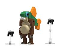 SIUVEY Tung Tung Tung Sahur Building Blocks,Italian Brainrot Figures,Tralalero Tralala Building Blocks,Building Toy Set,Collectible Figure,For Collection and Decoration (832)