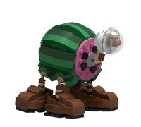 SIUVEY Tung Tung Tung Sahur Building Blocks,Italian Brainrot Figures,Tralalero Tralala Building Blocks,Building Toy Set,Collectible Figure,For Collection and Decoration (839)