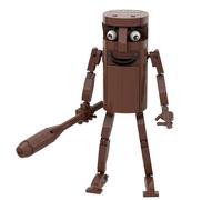 SIUVEY Tung Tung Tung Sahur Building Blocks,Italian Brainrot Figures,Tralalero Tralala Building Blocks,Building Toy Set,Collectible Figure,For Collection and Decoration (M037)