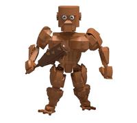 SIUVEY Tung Tung Tung Sahur Building Blocks,Italian Brainrot Figures,Tralalero Tralala Building Blocks,Building Toy Set,Collectible Figure,For Collection and Decoration (843)
