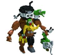 SIUVEY Tung Tung Tung Sahur Building Blocks,Tralalero Tralala Figure,Italian Brainrot Animals, Building Toy Set,Collectible Figure, For Collection And Decoration (864)