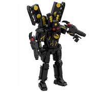 SIUVEY Upgrade Titan TV Man,Upgraded Titan Speaker Man,Titan Cameraman Upgraded,Upgrade Titan Drillman,Titan Clockman,Upgraded Titan Speakman,Building Block,Fans Collect Gifts (745)