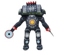 SIUVEY Upgraded Titan TV Man,Upgraded Titan Clockman,Upgraded Titan Speaker Man,Upgraded Titan Drillman,Stuffed Anime Toilet Plushies Doll,for Gift Collectibles Decoration (#6)