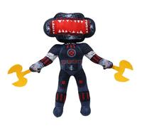 SIUVEY Upgraded Titan TV Man,Upgraded Titan Clockman,Upgraded Titan Speaker Man,Upgraded Titan Drillman,Stuffed Anime Toilet Plushies Doll,for Gift Collectibles Decoration (#1)