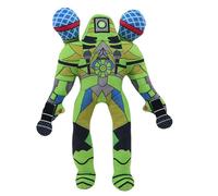 SIUVEY Upgraded Titan TV Man,Upgraded Titan Clockman,Upgraded Titan Speaker Man,Upgraded Titan Drillman,Stuffed Anime Toilet Plushies Doll,for Gift Collectibles Decoration (#5)
