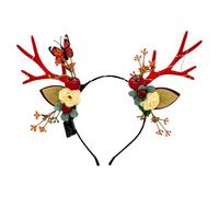 Siuwddee Fascia Per Capelli Con Corna Di Cervo,Per Costumi Da Donna - Fasce Per Orecchie Da Animale | Per Performance o Per Fotografie Incontro Cerimonie Feste Matrimonio Compleanno