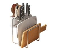 Siuwddee Porta Taglieri | Supporto per Taglieri e Contenitori da Forno,Contenitore per Teglie Padelle Coperchi da Cucina per Casa